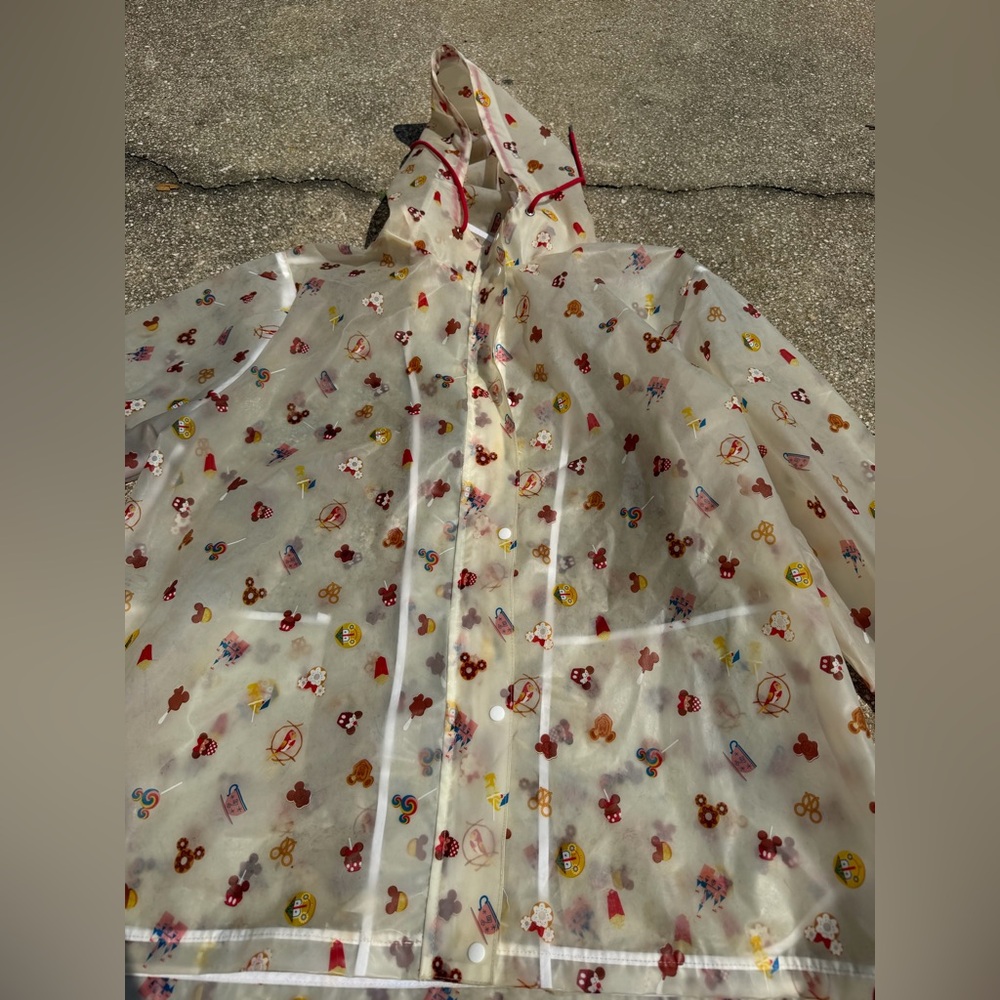 Disney Adult Rain Jacket - Parks Food